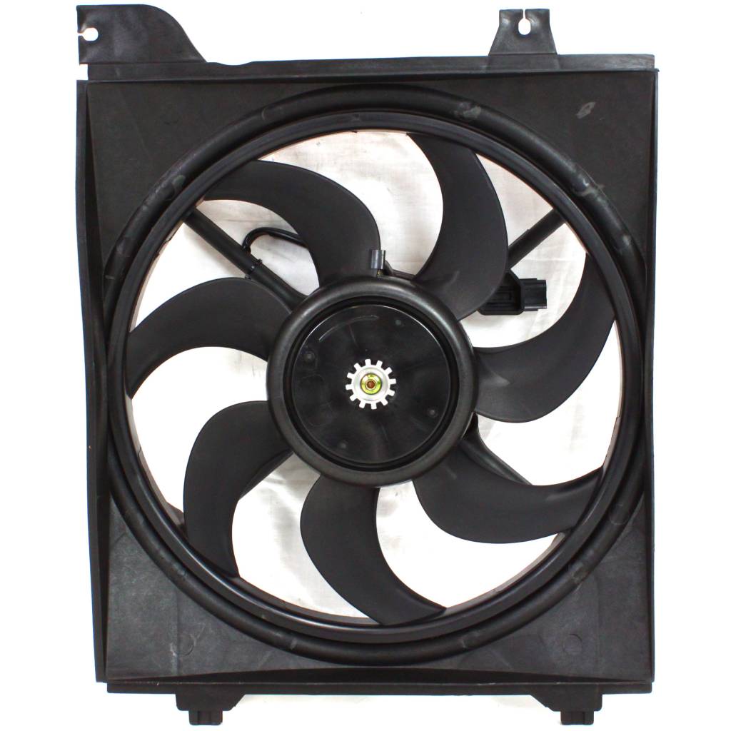 KIA RIO SEDAN RADIATOR FAN ASSY LEFT (Driver Side) (To 5-9-07) OEM#253801G100 2006-2007 PL#KI3115118