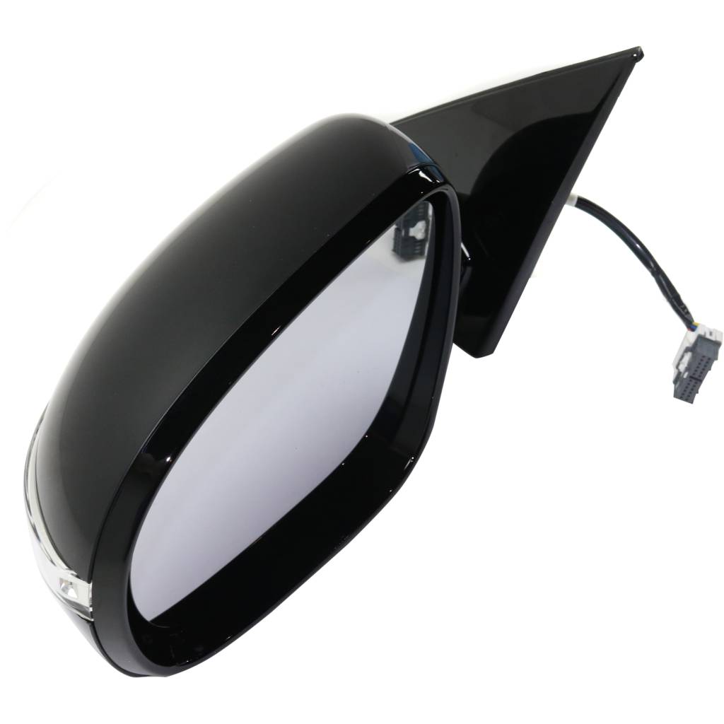KIA SORENTO DOOR MIRROR LEFT (Driver Side) PWR/HTD/SIGNAL (WO/BSD)(WO/AVM)(MAN-FOLD) OEM#87610C6080 2016-2020 PL#KI1320207