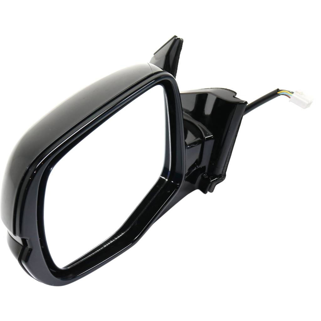 HONDA RIDGELINE DOOR MIRROR LEFT (Driver Side) PWR/HTD (W/MEMORY)(GLOSS BLACK)(BLACK EDITION) OEM#76250T6ZA21ZD 2017-2020 PL#HO1320313