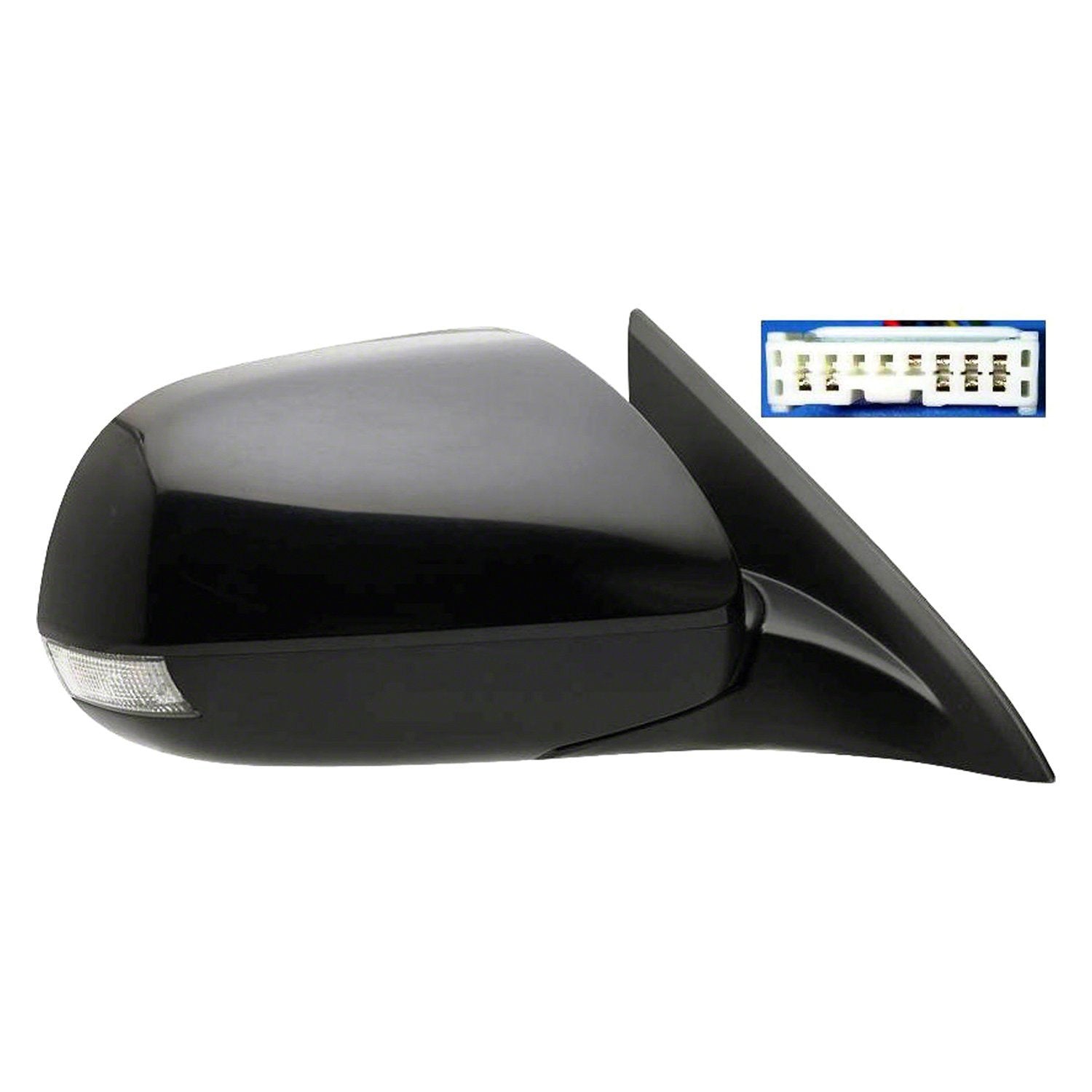 ACURA TSX WAGON DOOR MIRROR RIGHT (Passenger Side) PWR HTD W/LIGHT W/MEMORY OEM#76200TL0315ZD 2011-2014 PL#AC1321115