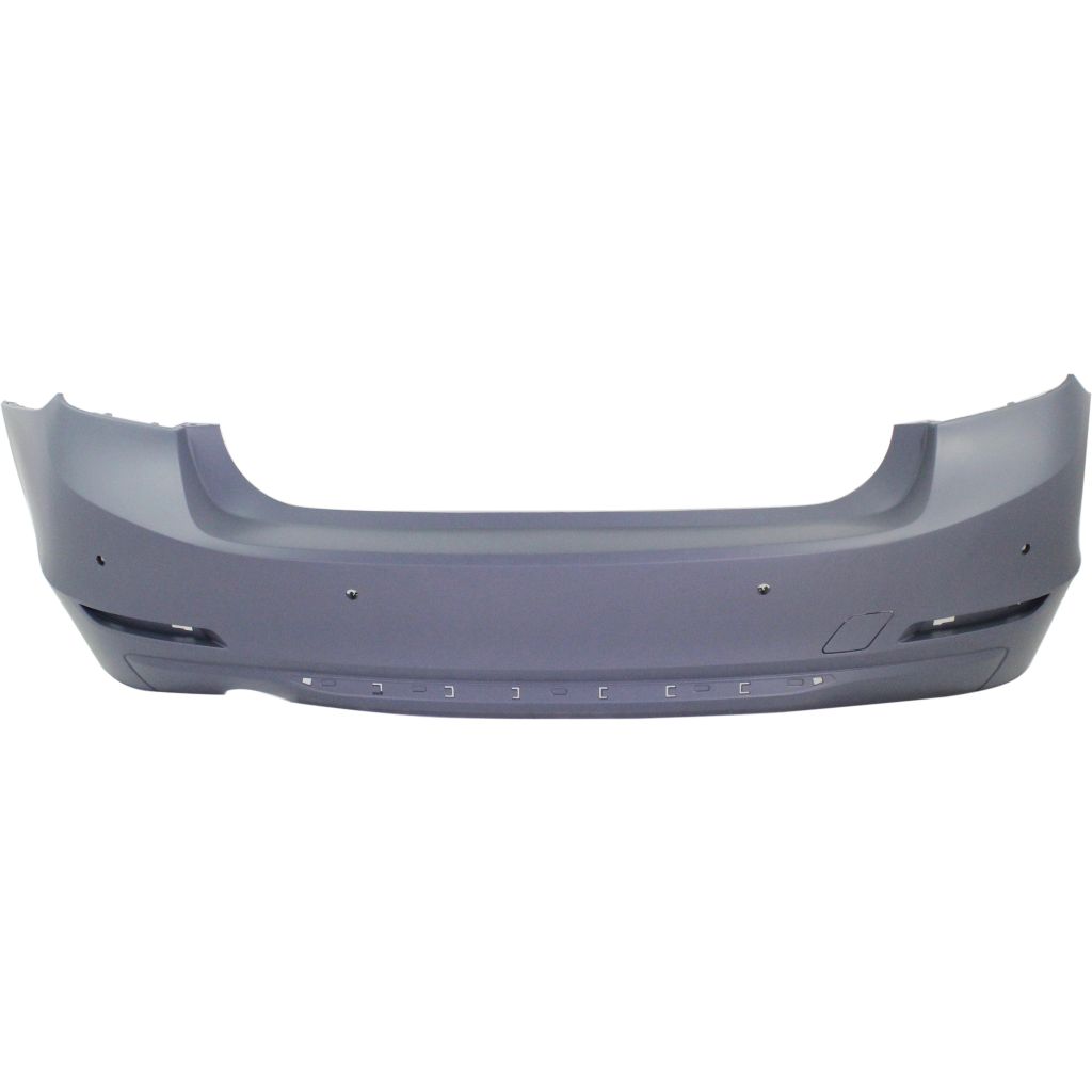 BMW BMW 3 (SEDAN) REAR BUMPER COVER PRIMED (320i/328d)(WO/M SPORT)(W/MLDG HOLE)(WO/PK SENSOR) OEM#51127312730 2012-2015 PL#BM1100239