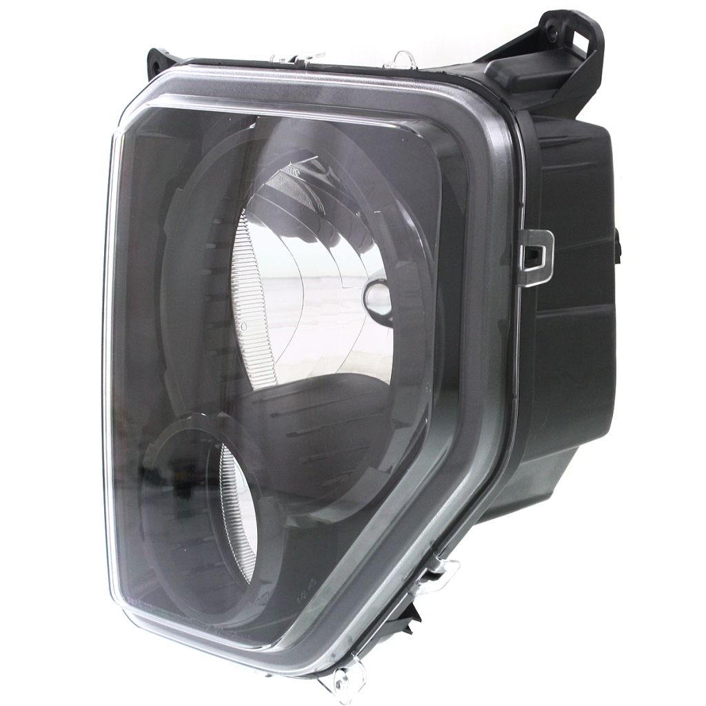 JEEP LIBERTY HEAD/LAMP ASSEMBLY LEFT (Driver Side) (W/ FOG LAMP)(BLK BEZEL) **CAPA** OEM#68079711AA (P) 2010-2012 PL#CH2502227C