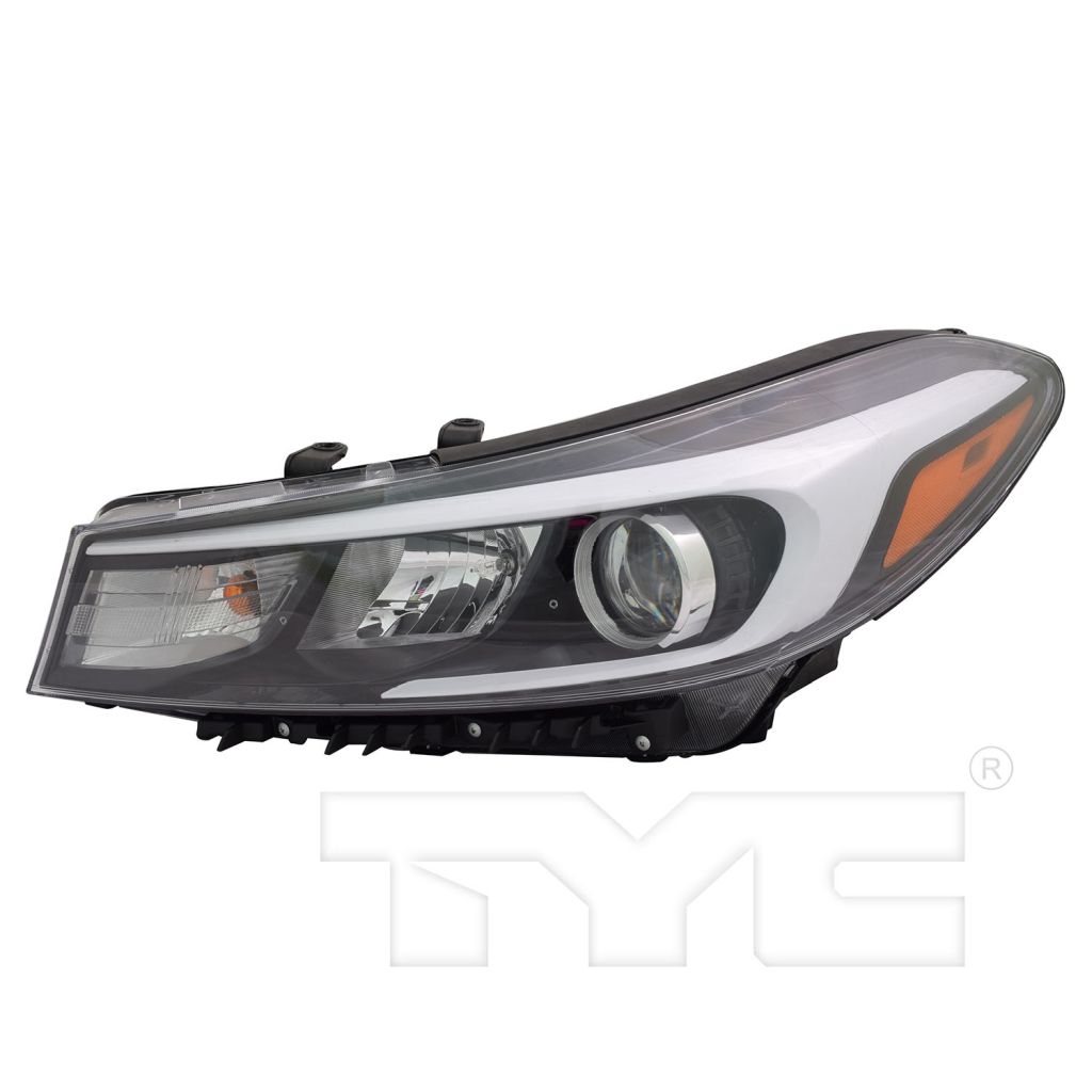 KIA FORTE5 HATCHBACK HEAD LAMP ASSY LEFT (Driver Side) (HALGEN)(WO/LED POSITION LAMP)(LX/EX)**CAPA** OEM#92101A7700 2017-2018 PL#KI2502205C