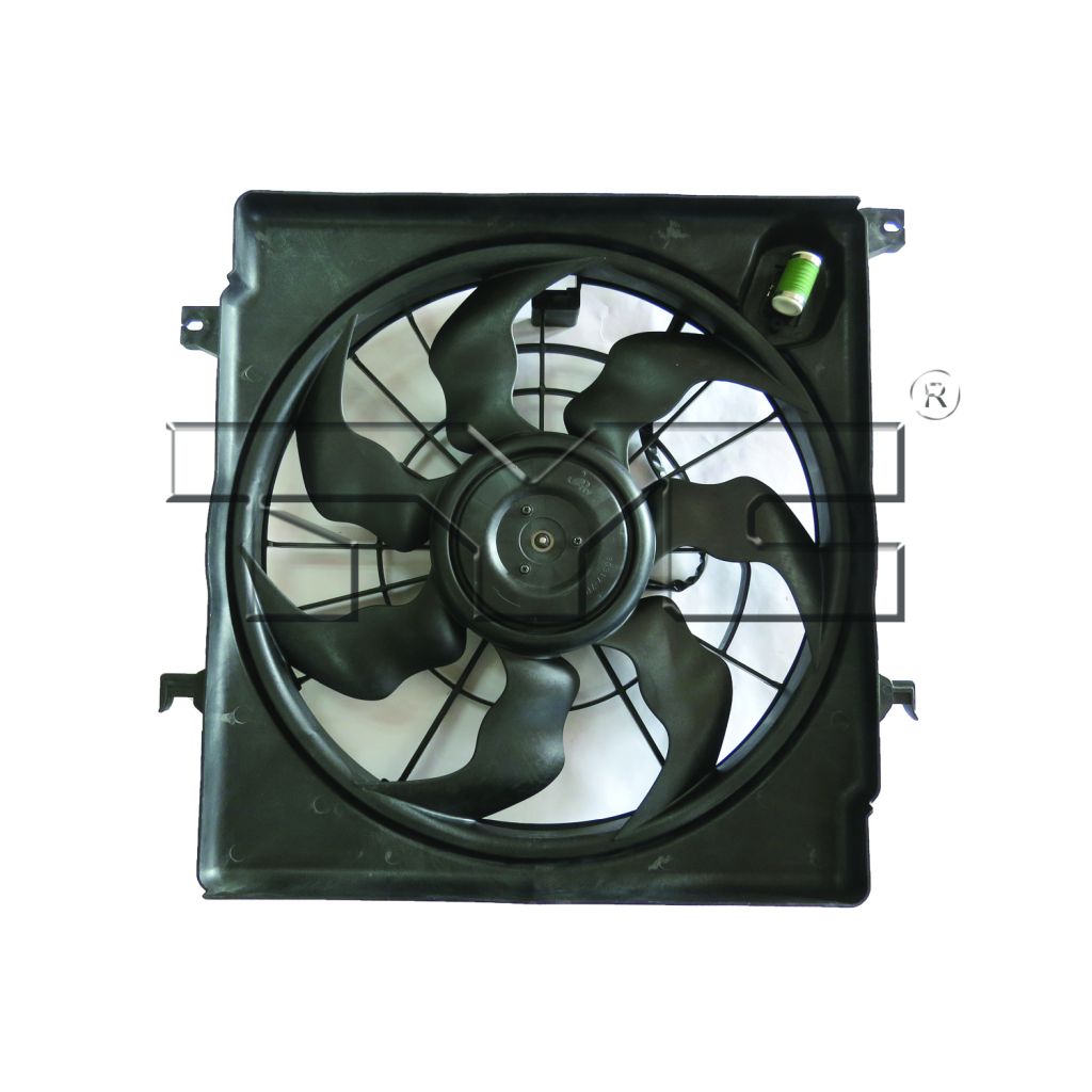 HYUNDAI SONATA RADIATOR & A/C FAN ASSEMBLY (2.0L)(SINGLE FAN) OEM#253803S290 2014 PL#KI3115140