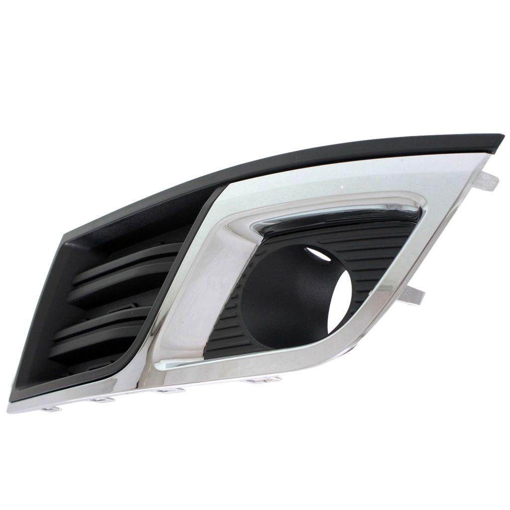 GM TRUCKS & VANS TRAVERSE FOG LAMP COVER LEFT (Driver Side) (W/FOG) LT ( W/ CHROME MLDG) OEM#20988619 2013-2017 PL#GM1038148