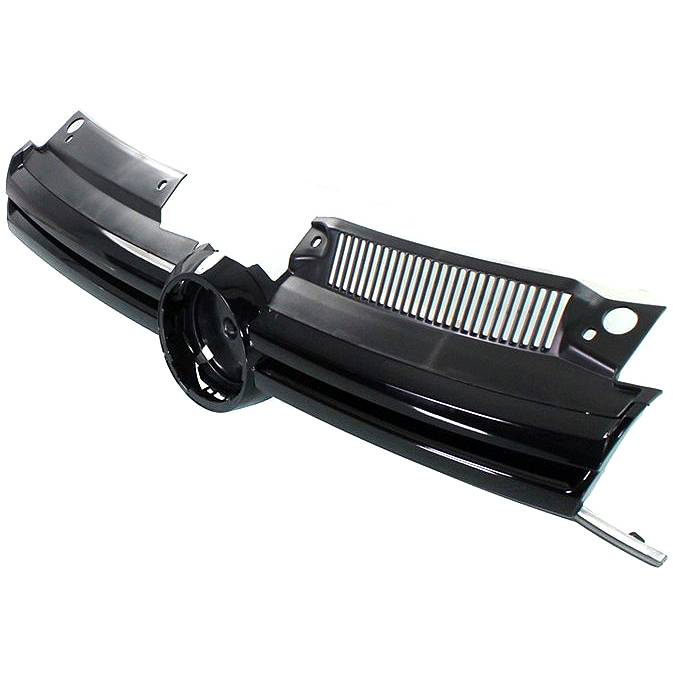 VOLKSWAGEN GOLF (2/4 DR) (LH Exhaust) GRILLE BLK/BLK MOLDING OEM#5K0853651ALQWA 2010-2014 PL#VW1200150