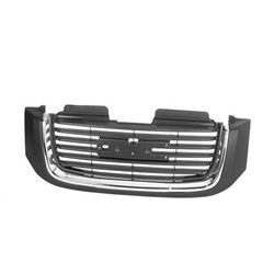 GM TRUCKS & VANS ENVOY XUV GRILLE CHR/BLK (W/O HEAD/LAMP Washer) OEM#10358134 2004-2005 PL#GM1200465