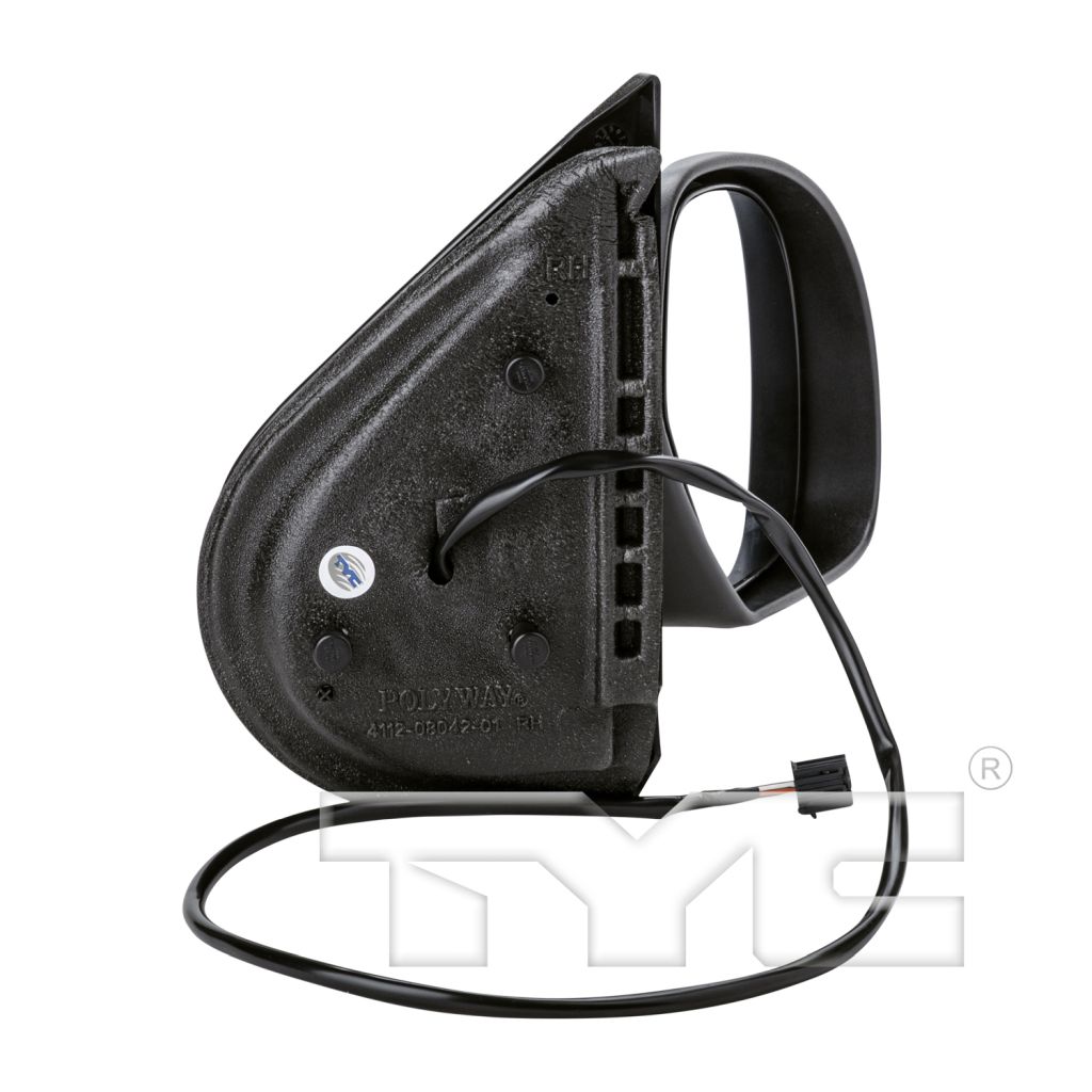 GM TRUCKS & VANS SUBURBAN (CHEVY) DOOR MIRROR RIGHT (Passenger Side) POWER/HEATED (WO/PUDDLE LAMP)(PTM CVR)(WO/TRAILER TOW) OEM#20809968 2007-2014 PL#GM1321336