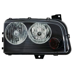 DODGE CHARGER HEAD LAMP ASSY RIGHT (Passenger Side) (HALOGEN)(FROM:11-8-06) **CAPA** OEM#4806164AK 2007-2010 PL#CH2503206C