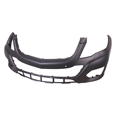 MERCEDES-BENZ GLK-CLASS (204) FRONT BUMPER COVER PRIMED (W/ WASHER)(W/ SENSOR)(WO/SPORT) OEM#20488022499999 2013-2015 PL#MB1000403