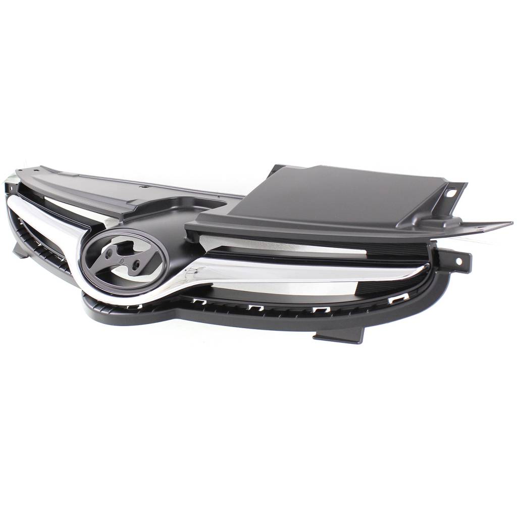 HYUNDAI ELANTRA SEDAN GRILLE BLACK W/CHROME MLDG (KOREA) **CAPA** OEM#863503X700 2014-2015 PL#HY1200173C