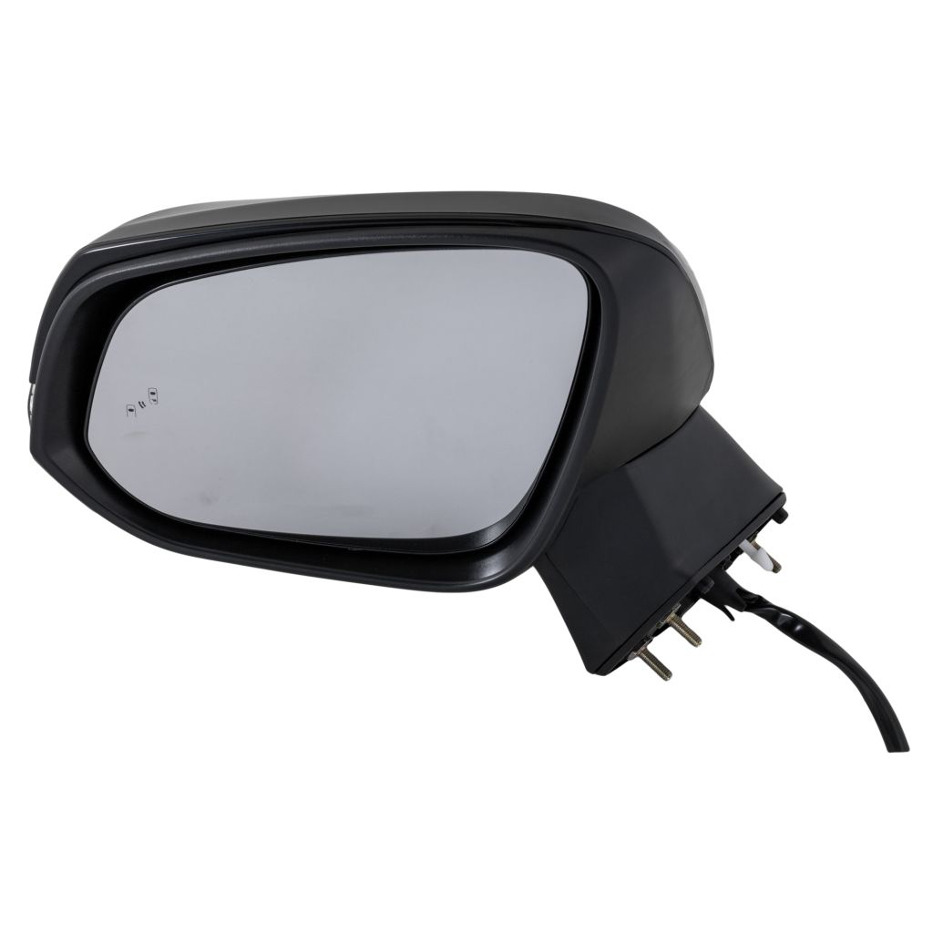 TOYOTA RAV4 PRIME (COMBINE 717763G)DOOR MIRROR LEFT (Driver Side) PWR/HTD/SIGNAL (W/BSD)(PTM-CVR)(JAPAN BUILT) OEM#8794042E11-PFM 2021-2024 PL#TO1320388