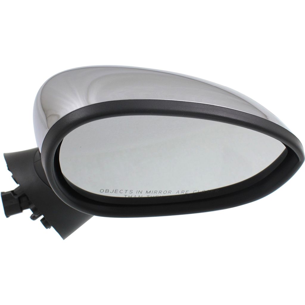 FIAT 500 2DOORS (FIAT) DOOR MIRROR RIGHT (Passenger Side) POWER/HEATED (W/TEMP SENSOR)(W/CONVEX) (CHROME CVR) OEM#5182468AC-PFM 2012-2014 PL#FI1321101