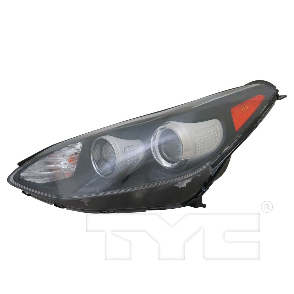KIA SPORTAGE HEAD LAMP ASSEMBLY LEFT (Driver Side) (HALOGEN W/LED DRL)(FWD)**CAPA** OEM#92101D9110 2017-2022 PL#KI2502198C