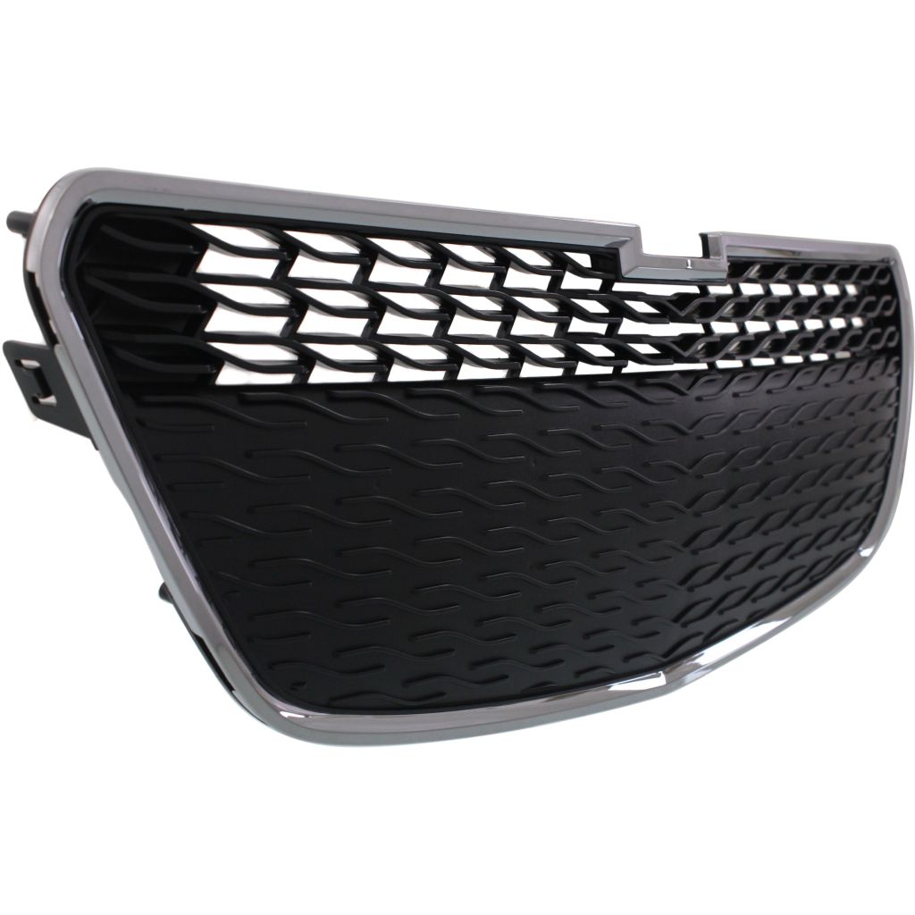 CHEVROLET SPARK GRILLE LOWER CHR/BLK( LS/1LT)(WO/FOG) OEM#95078756 2013-2015 PL#GM1200656