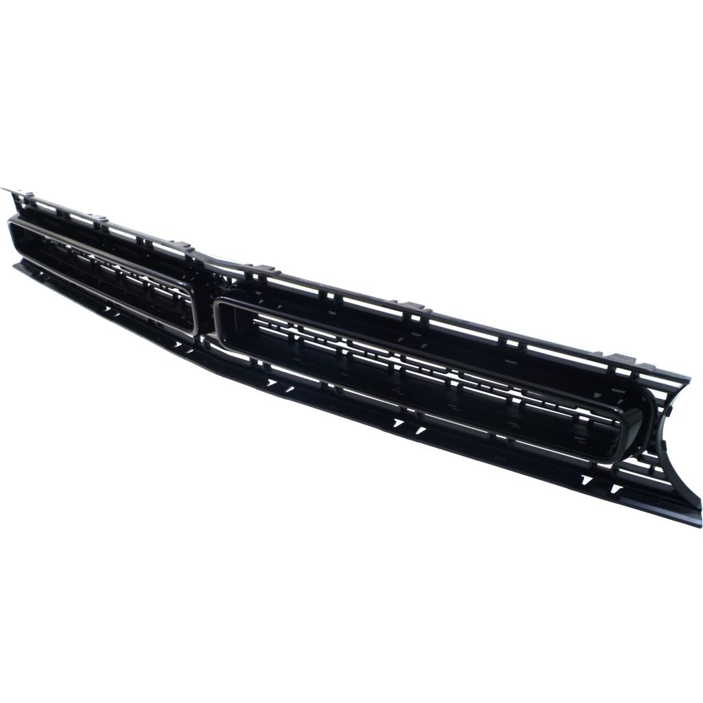 DODGE CHALLENGER GRILLE BLACK W/BLK MOLDING (R/T SCAT PACK / SRT 392) **CAPA** OEM#68262955AD 2015-2023 PL#CH1200390C