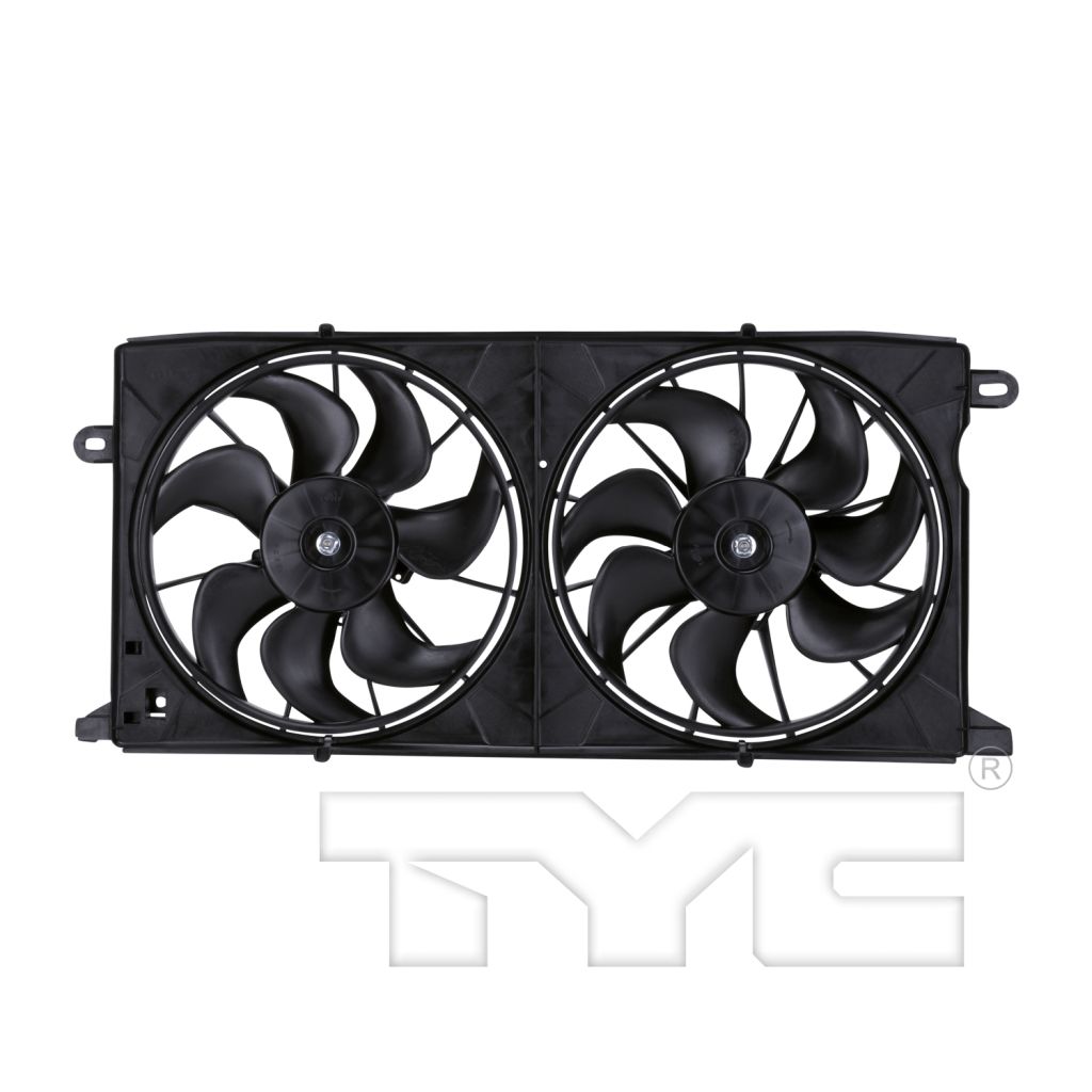 PONTIAC BONNEVILLE RADIATOR & A/C FAN ASSY (DUAL FAN) OEM#88892899-PFM 2000-2004 PL#GM3115119