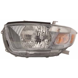 TOYOTA HIGHLANDER HEAD LAMP ASSEMBLY LEFT (Driver Side) ( USA)( SPORT MDL)**CAPA** OEM#811500E120 2010 PL#TO2502202C