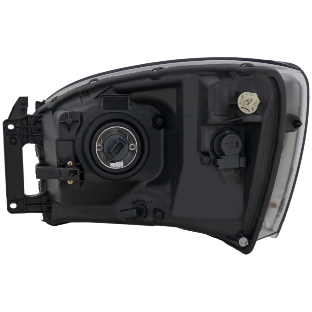 DODGE TRUCKS & VANS DODGE/PU (R2500/3500)(R1500 Mega Cab 06-08) HEAD LAMP ASSEMBLY RIGHT (Passenger Side) (W/BLK BEZEL) OEM#55372814AB 2006 PL#CH2519115