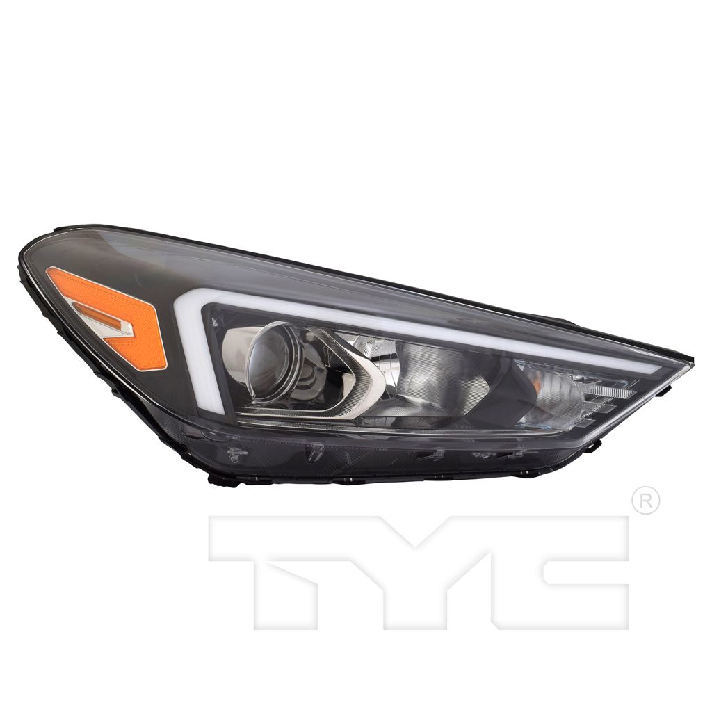 HYUNDAI TUCSON HEAD LAMP ASSY RIGHT (Passenger Side) (HALOGEN)(WO/LED POSITION LAMP) OEM#92102D3500 2019-2021 PL#HY2503234