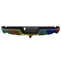 FORD TRUCKS & VANS FORD/PU (F150)(EXC RAPTOR) REAR STEP BMP ASSY PTM (W/SENSOR)(W/EXHAUST CUTOUT) OEM#KL3Z17906EAPTM-PFM 2019-2020 PL#FO1103223
