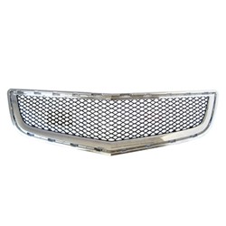 GM TRUCKS & VANS TRAVERSE GRILLE LOWER CHR/BLK (BMP GRL) OEM#20756061 2009-2012 PL#GM1036120