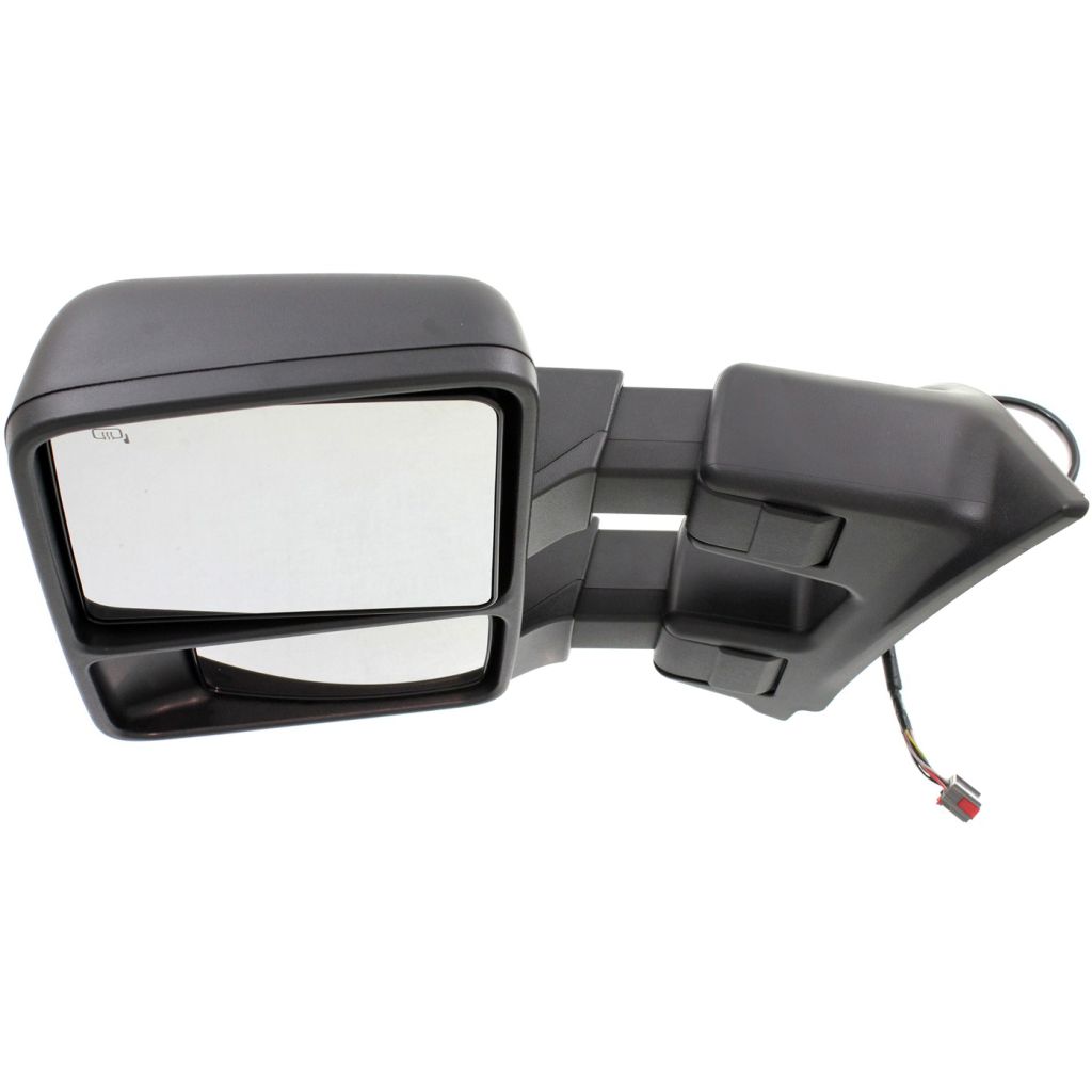 FORD TRUCKS & VANS FORD/PU (F250/350/450/550) Super Duty DOOR MIRROR LEFT (Driver Side) PWR/HTD/SIGNAL/MEMORY (MANUAL TELESCOPING)(BLACK)(TOW TYPE) OEM#7C3Z17683EC 2008-2010 PL#FO1320356
