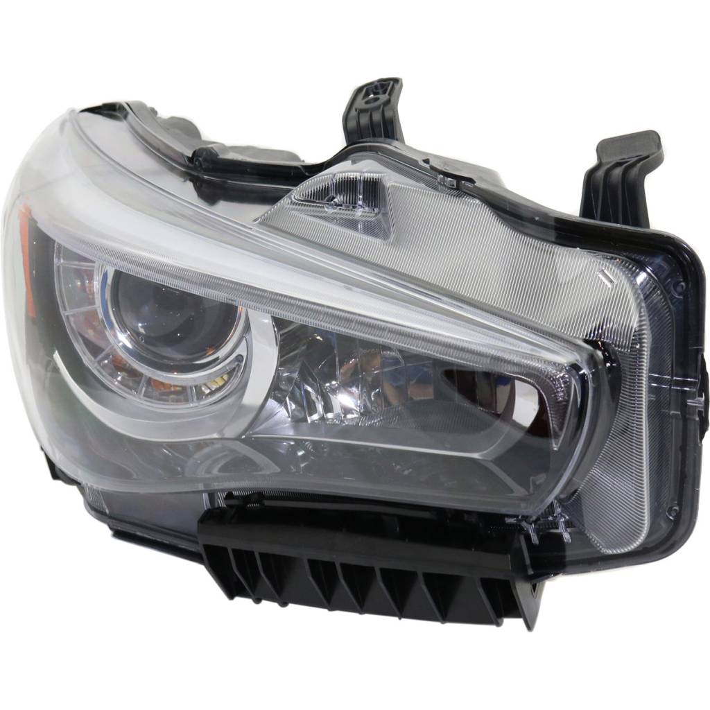 INFINITI Q50 HEAD LAMP ASSEMBLY RIGHT (Passenger Side) (WO/ADAPTIVE) **CAPA** OEM#260104HB0B 2014-2017 PL#IN2503157C
