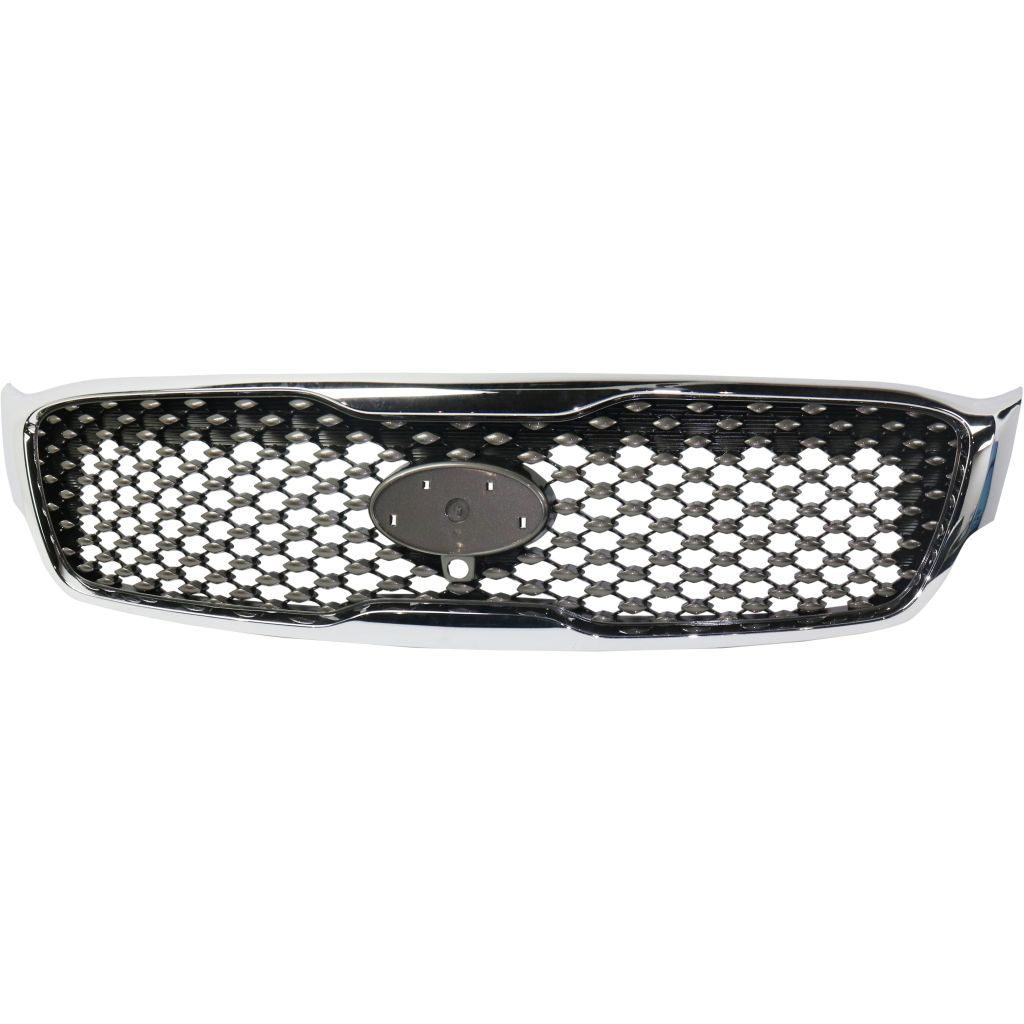 KIA SORENTO GRILLE ASSY PTD-GRAY/CHROME FRAME (W/CAMERA)(LTD/SX/SX LTD)**CAPA** OEM#86380C6020MS5 2016-2018 PL#KI1200187C