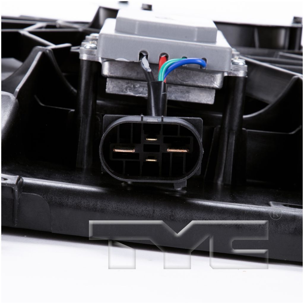 DODGE DART RADIATOR & A/C FAN ASSEMBLY (1.4/2.0/2.4L)(TO 6-4-12)(SINGLE FAN) W/FCM OEM#55111482AC 2013 PL#CH3115176