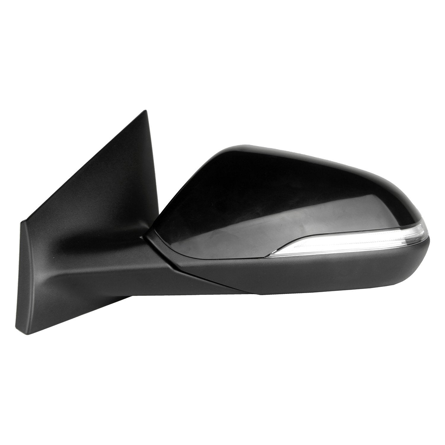 HYUNDAI SONATA DOOR MIRROR LEFT (Driver Side) PWR/HTD/SIGNAL (W/BSD)(WO/MEMORY))(TXT-BLACK BASE/PTM CVR) OEM#87610C2020 2015-2017 PL#HY1320236
