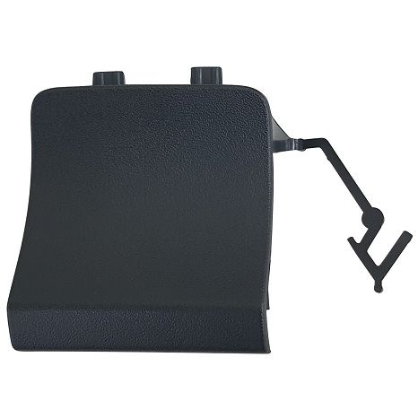 PORSCHE CAYENNE REAR BUMPER TOW HOOK COVER RIGHT (Passenger Side) BLACK (BASE/S WO/SPORT) OEM#9Y0807500OK1 2019-2023 PL#PO1129103