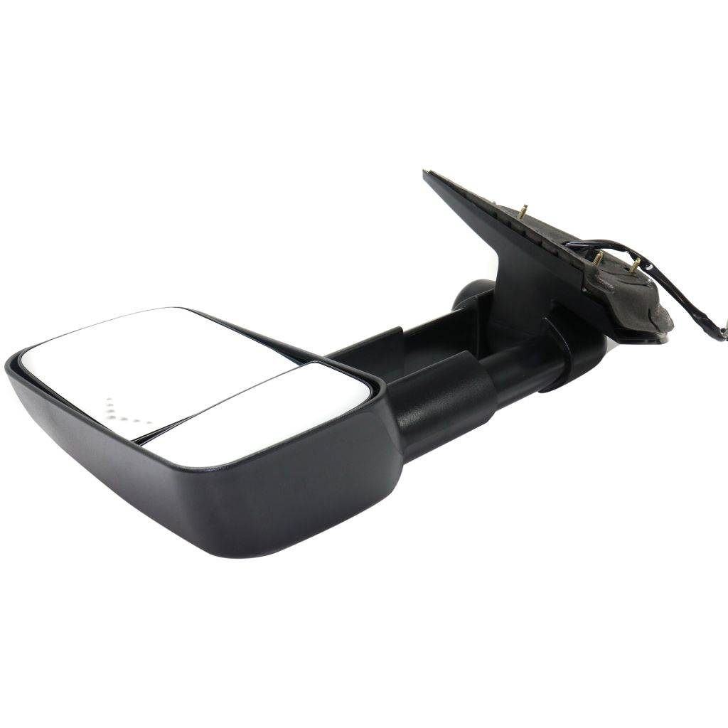 GM TRUCKS & VANS SIERRA/PU 2500/3500 (GMC) DOOR MIRROR LEFT (Driver Side) POWER/HEATED (W/TOW)(DUAL ARM) (W/ LED Signal in Glass) OEM#20862098 2011-2014 PL#GM1320354