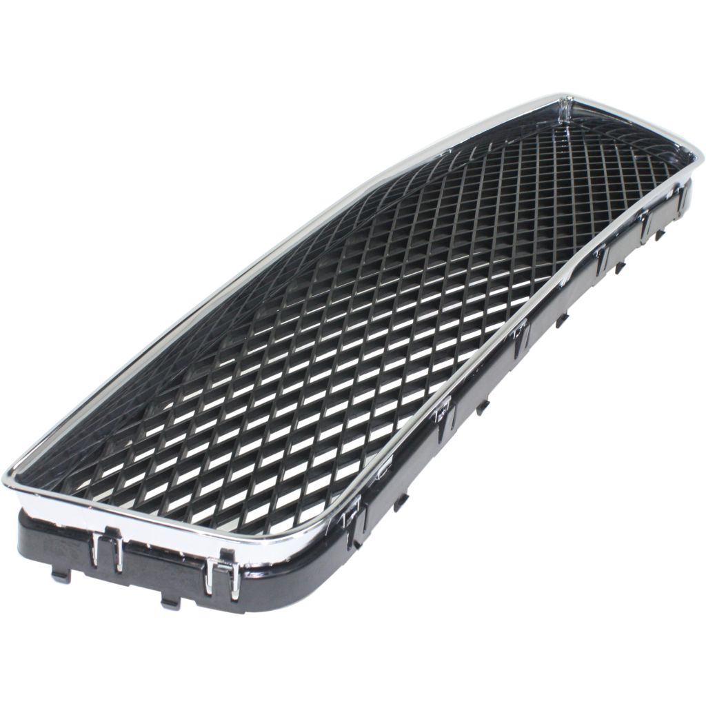 CHEVROLET IMPALA / IMPALA LIMITED (2pc T/L) FRONT BUMPER GRILLE CHR/DK-GRAY (MESH)**CAPA** OEM#10333712 2006-2016 PL#GM1036107C