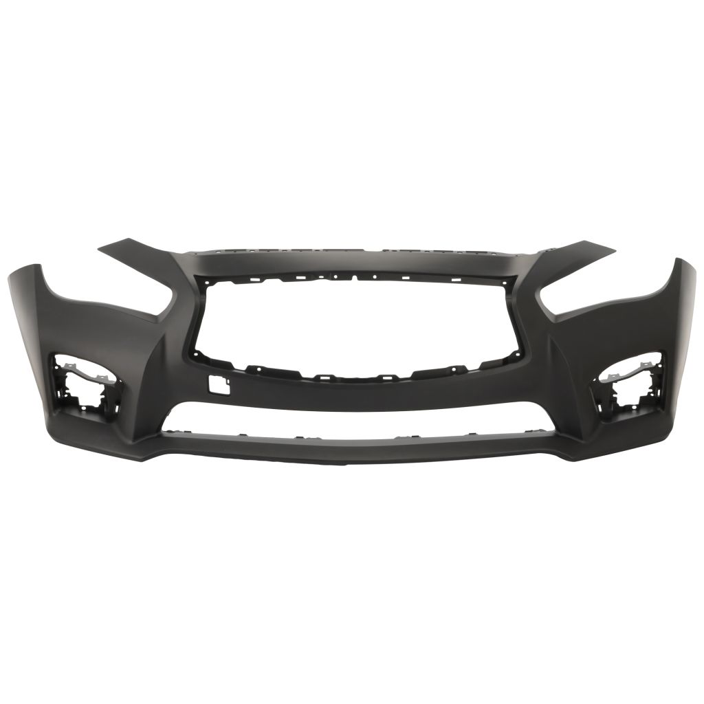INFINITI Q50 HYBRID FRONT BUMPER COVER PRIMED (WO/SENSOR)(W/ SPORT) OEM#620224HD0H 2014-2015 PL#IN1000258
