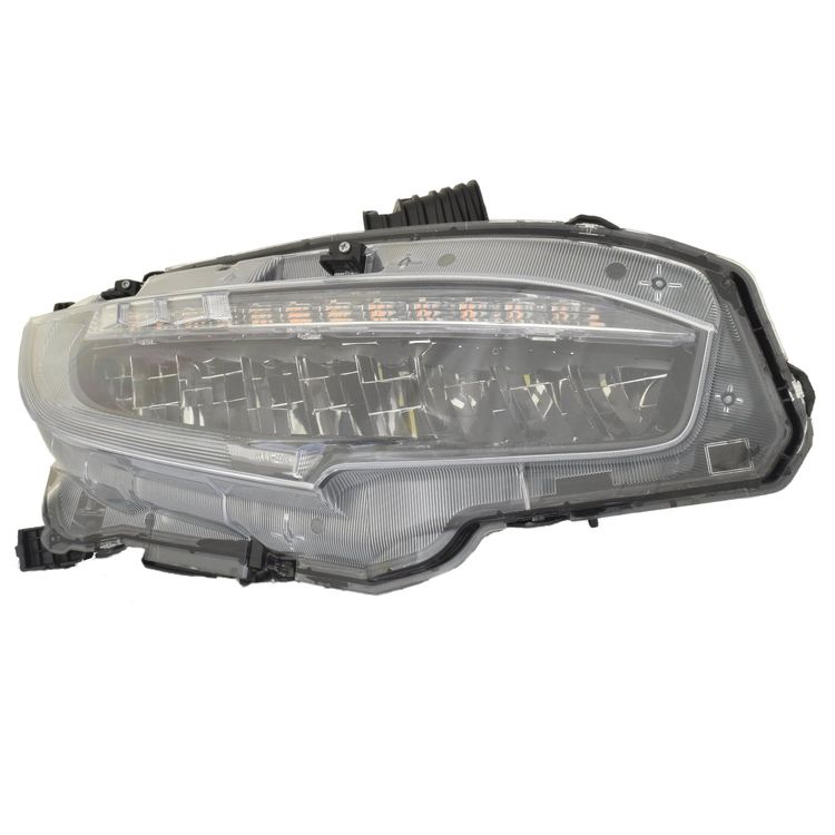 HONDA CIVIC COUPE HEAD LAMP ASSY RIGHT (Passenger Side) (LED) **CAPA** OEM#33100TBAA23 2020-2021 PL#HO2503199C