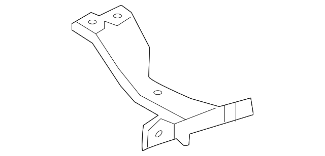 AUDI Q3 FENDER SUPPORT BRACKET LEFT (Driver Side) (Driver Side) OEM#83A821131 2019-2025 PL#AU1244115
