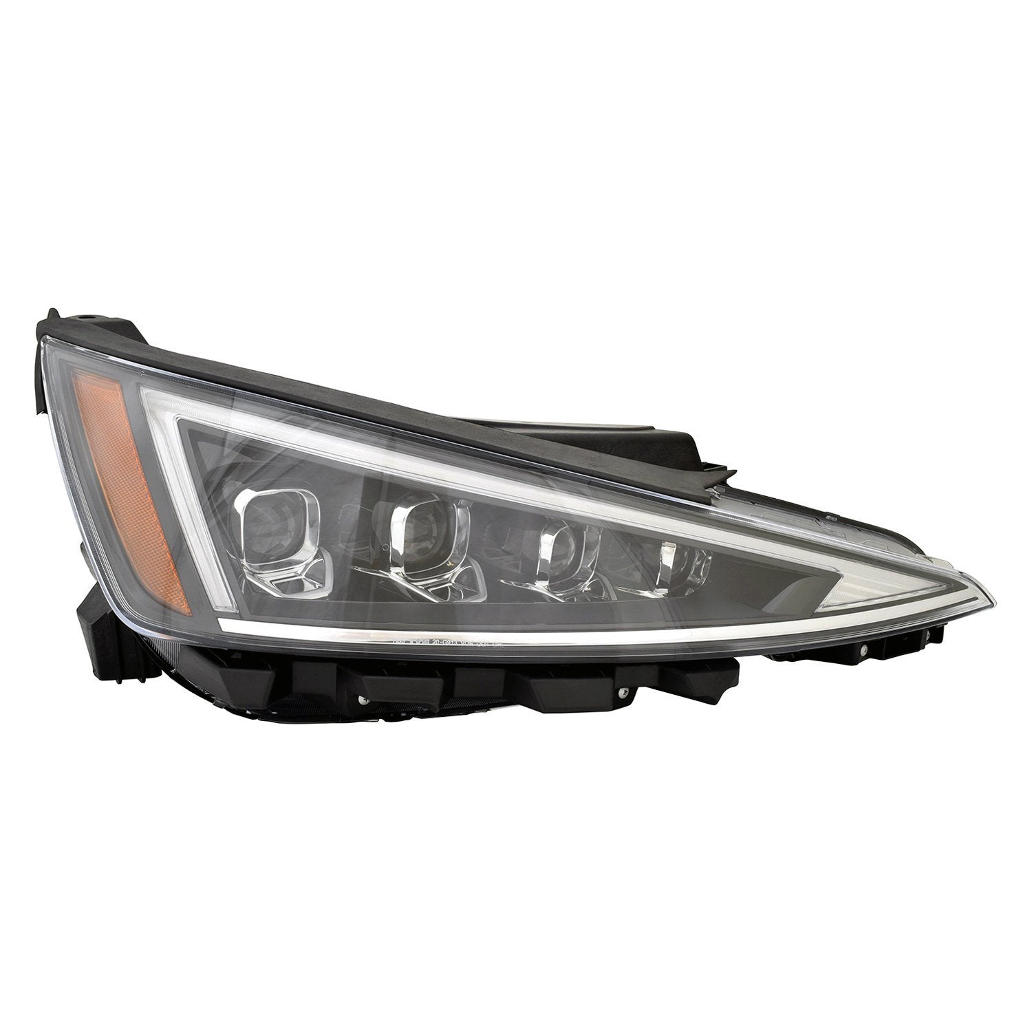 HYUNDAI ELANTRA SEDAN HEAD LAMP ASSY RIGHT (Passenger Side) (LED)(KOREA) OEM#92102F2740 2019-2020 PL#HY2503245