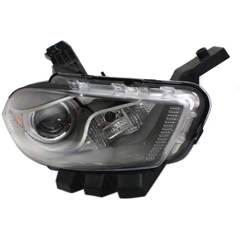 DODGE DART HEAD LAMP ASSY RIGHT (Passenger Side) (HID)(CHROME BEZEL) OEM#68292806AB 2013-2016 PL#CH2519144