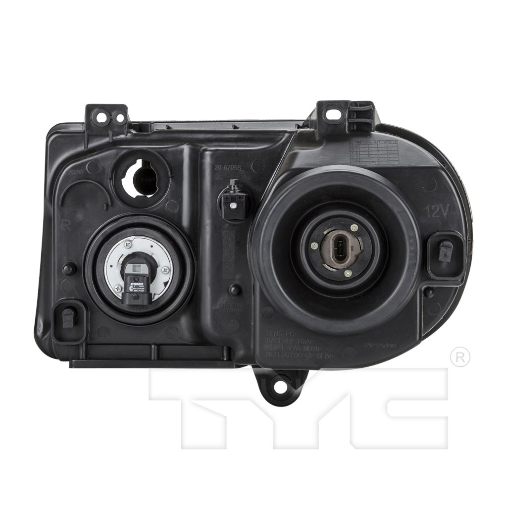 CHRYSLER 300 HEAD LAMP ASSEMBLY RIGHT (Passenger Side) 5.7L (HALOGEN)(PROJECTOR) OEM#57010862AA 2005-2010 PL#CH2503167