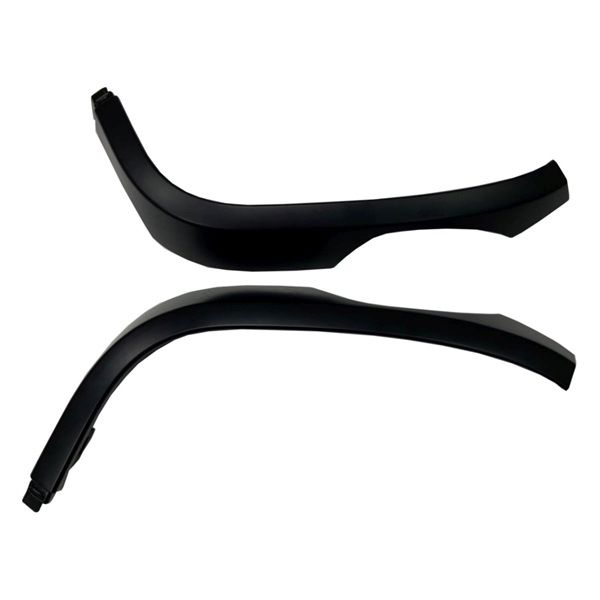 JEEPVEHICLE WRANGLER PLUG-IN GRILLE SIDE MLDG KIT PTD-BLACK (RH+LH) OEM#6CG98TZZAA 2021-2023 PL#CH1211101