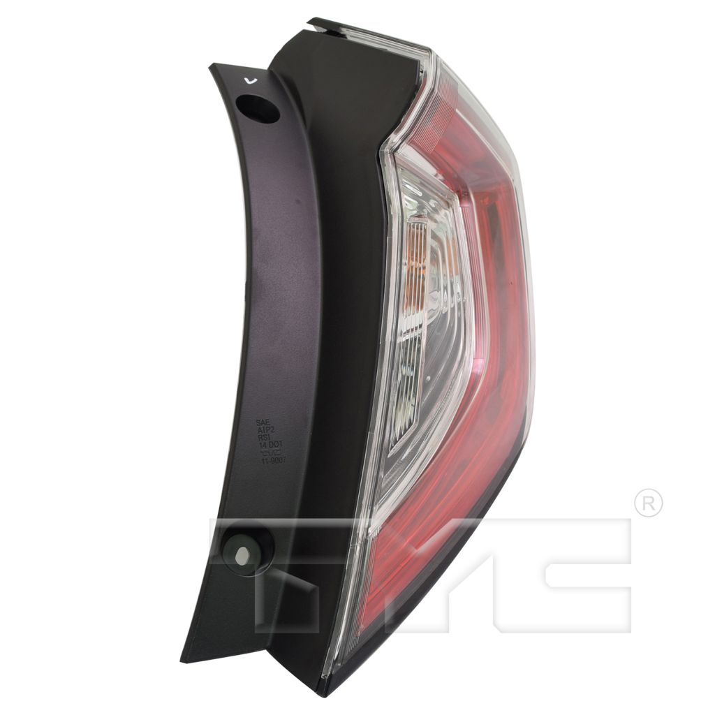 HONDA CIVIC HATCHBACK TYPE R TAIL LAMP ASSY RIGHT (Passenger Side) (OUTER)(LED)**CAPA** OEM#33500TGGA02 2017-2021 PL#HO2805116C