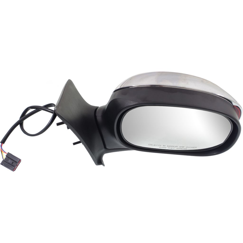 FORD TRUCKS & VANS FORD/PU (NEW)(F150/F250)LD DOOR MIRROR RIGHT (Passenger Side) PWR (W/SIGNAL)(Exc SUPER CREW)(CHROME CVR) OEM#FO1321222 2000-2002 PL#FO1321222