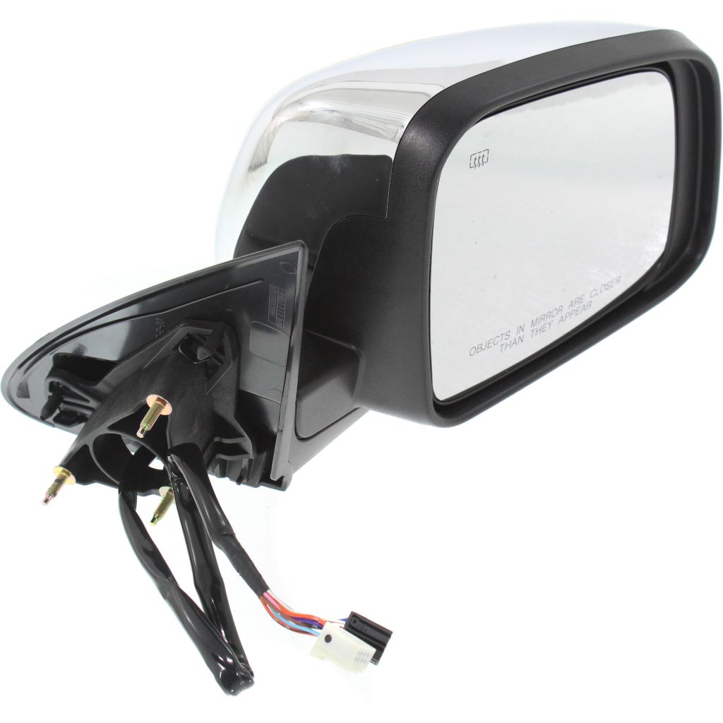 DODGE TRUCKS & VANS DURANGO DOOR MIRROR RIGHT (Passenger Side) PWR/HTD/SIGNAL (CHR)(WO/BLIND SPOT DET) OEM#68237572AF 2014-2022 PL#CH1321377
