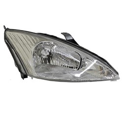 FORD FOCUS HEAD LAMP ASSY RIGHT (Passenger Side) (W/O HID & SVT)(CHROME BEZEL) OEM#3S4Z13008CC 2000-2002 PL#FO2503171