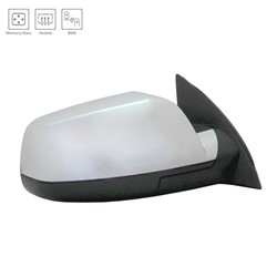 GM TRUCKS & VANS TERRAIN /TERRAIN DENALI (GMC) DOOR MIRROR RIGHT (Passenger Side) PWR/HTD (W/BSD)(W/MEMORY)(CHROME) OEM#23219862 2015-2017 PL#GM1321491