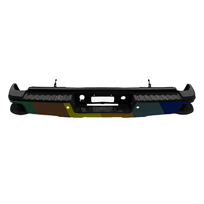 GM TRUCKS & VANS SILVERADO/PU 2500/3500 (CHEVY) STEP BMP ASSY BLACK (SINGLE REAR WHEEL)(W/SENSOR)(WO/HITCH BAR) OEM#23112252-PFM 2015-2019 PL#GM1103184