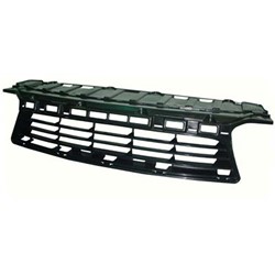 HONDA CIVIC COUPE FRONT BUMPER GRILLE CENTER BLACK **CAPA** OEM#71107SVAA50 2009-2011 PL#HO1036107C