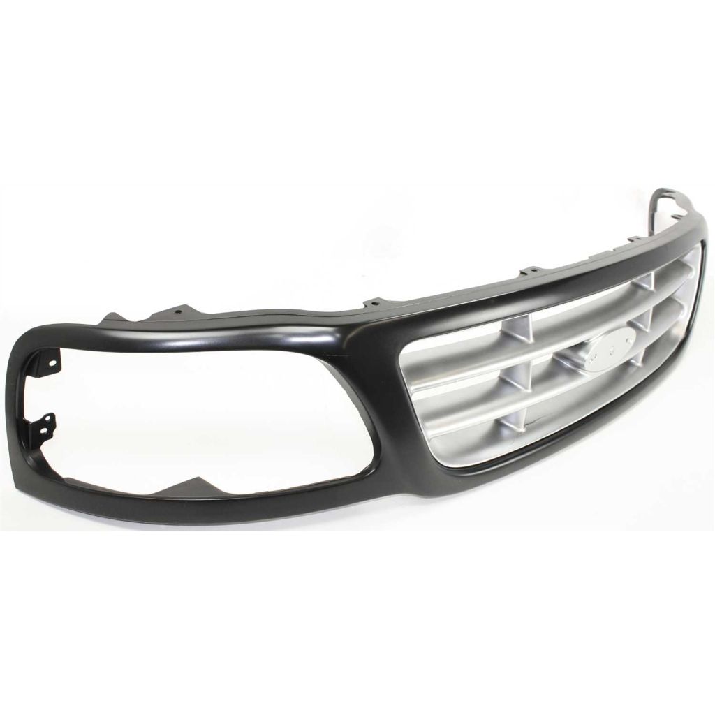 FORD TRUCKS & VANS FORD/PU (F150 HERITAGE MODEL) GRILLE BLACK/GRAY (2 horizontal & 2 vertical bars ) OEM#3L3Z8200DA 2004 PL#FO1200376
