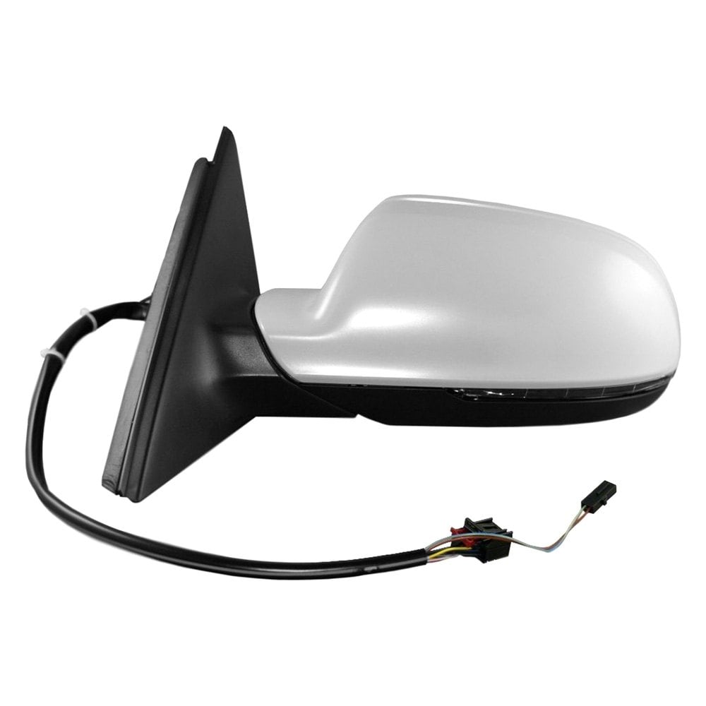 AUDI A3 DOOR MIRROR LEFT (Driver Side) PWR/HTD/SIGNAL(PTD CVR)(WO/DIMMER)(4PC IN BOX) OEM#8P1858531GC01C-PFM 2011-2013 PL#AU1320117